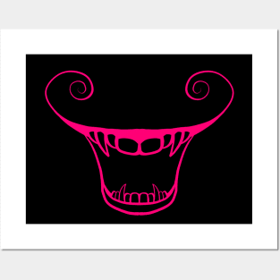 Creepy Smile Posters and Art